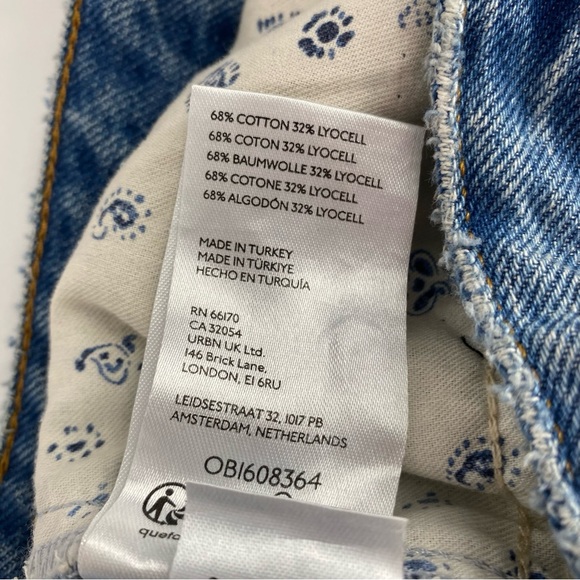 PILCRO The Madi Front-Slit Denim Skirt - Picture 11 of 11